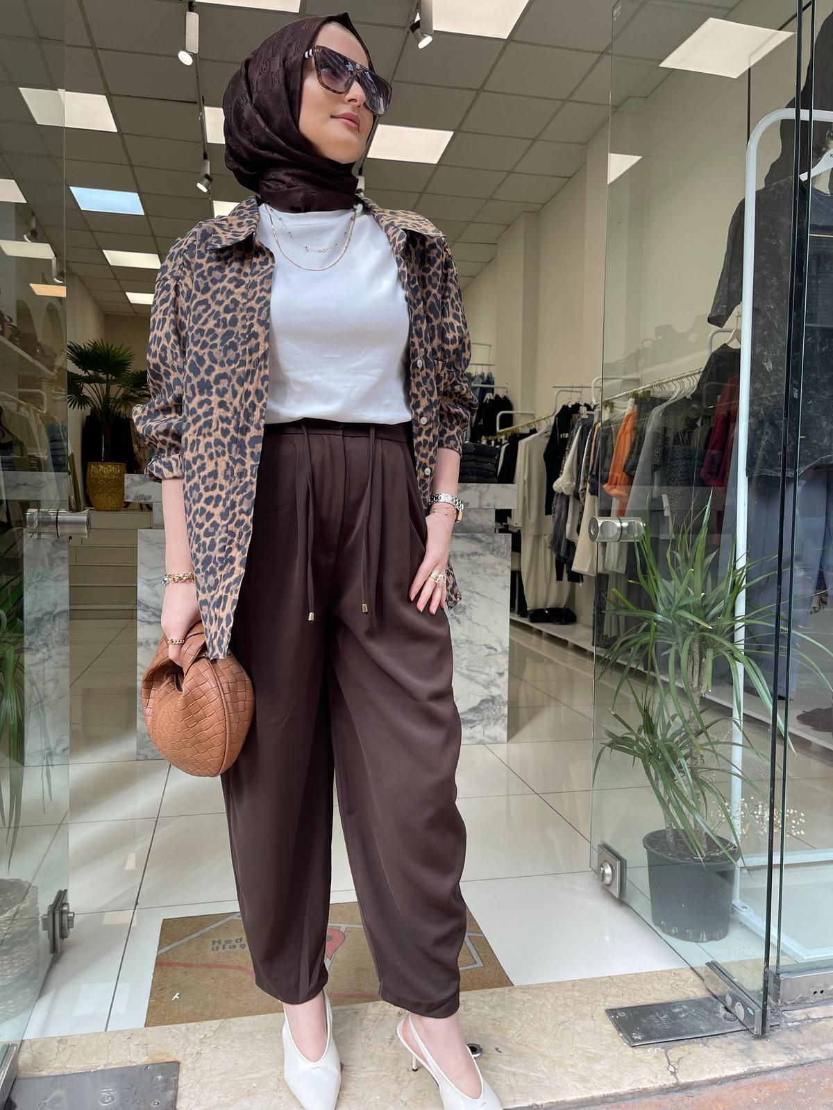 PantolonPİLELİ ŞALVAR PANTOLON