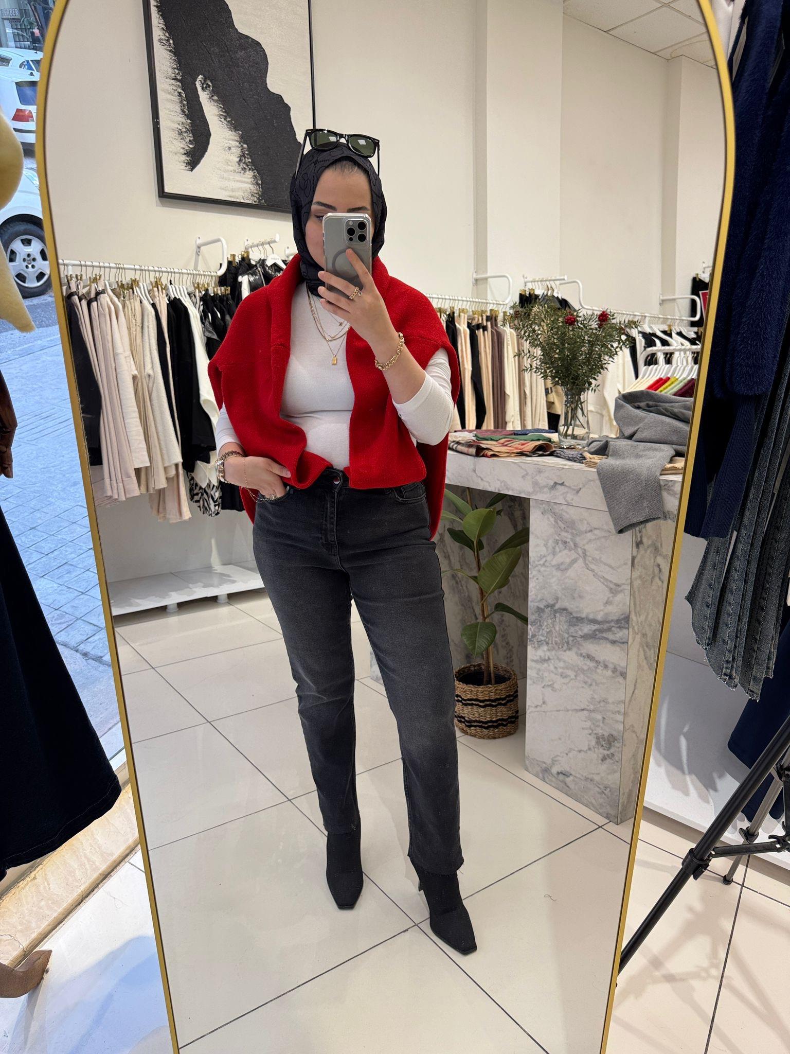 PantolonYÜKSEK BEL MOM JEAN 