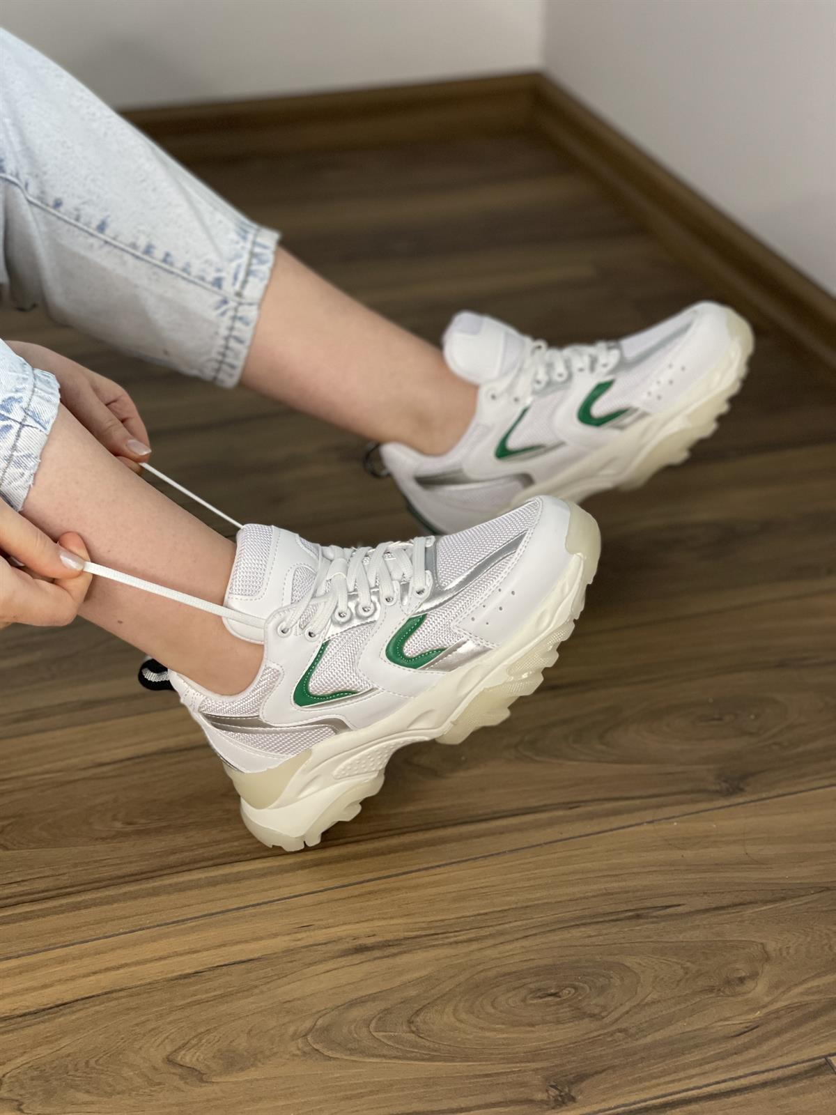 SPOR AYAKABI Kubra ShoesJASON ŞEFFAF TABAN SPOR AYKKABI