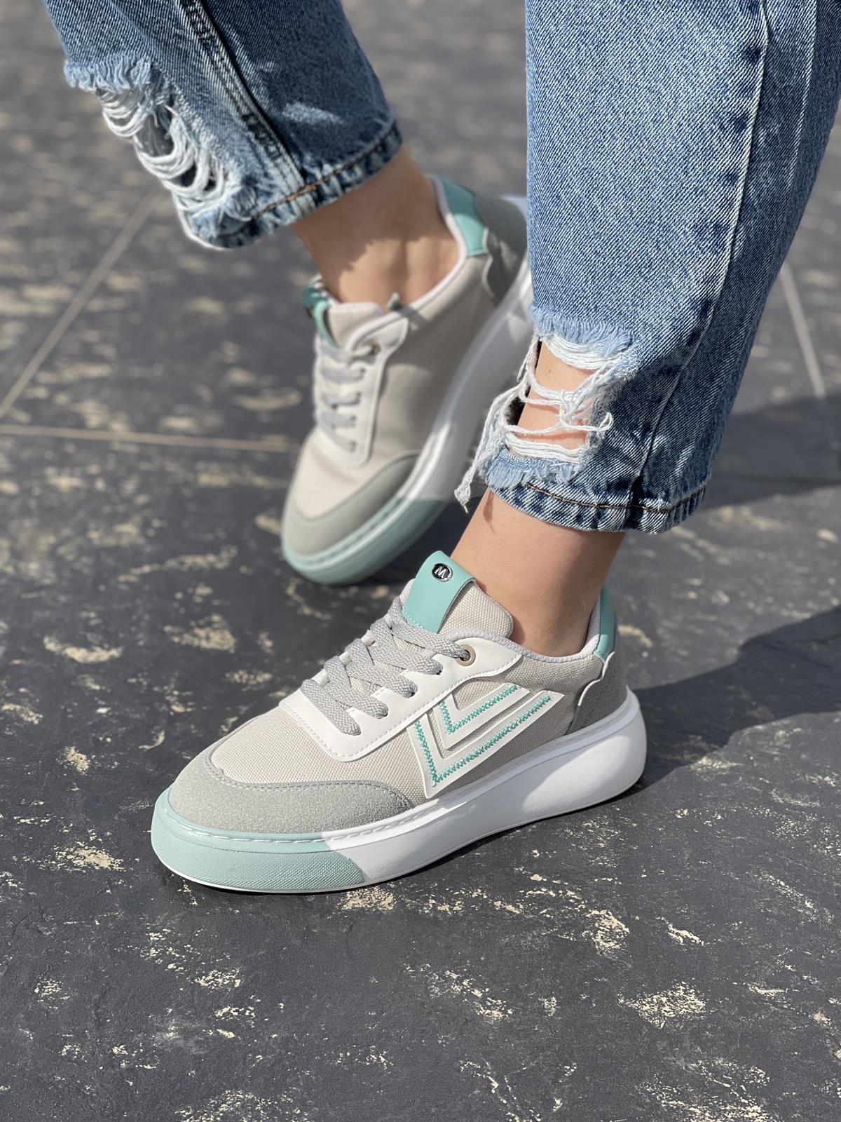 SPOR AYAKABI Kubra ShoesJOHNNY ÇİFT RENKLİ SPOR AYAKKABI