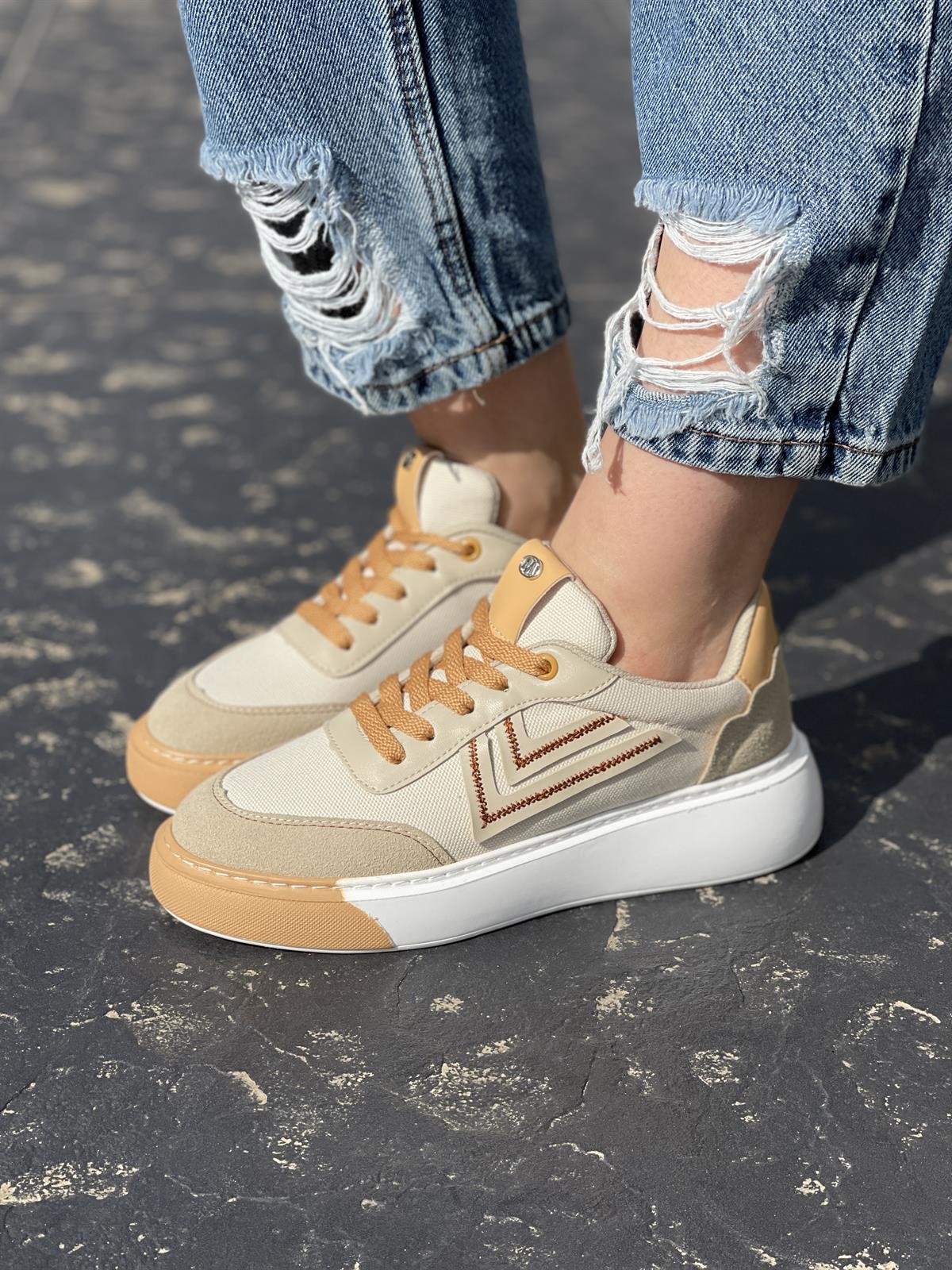 SPOR AYAKABI Kubra ShoesJOHNNY ÇİFT RENKLİ SPOR AYAKKABI