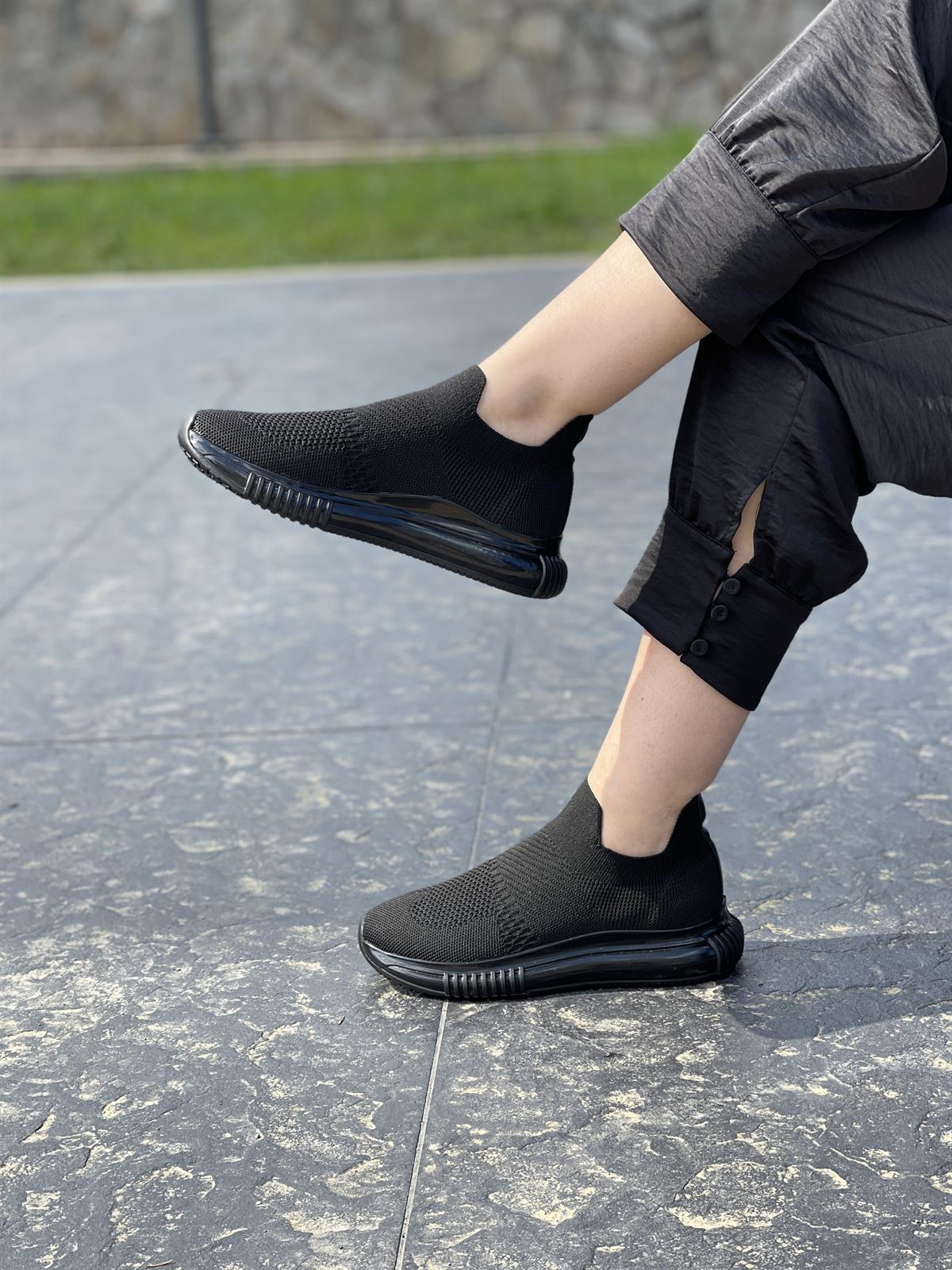 SPOR AYAKABI Kubra ShoesTURNER BASİC TRİKO KADIN SPOR AYAKKABI