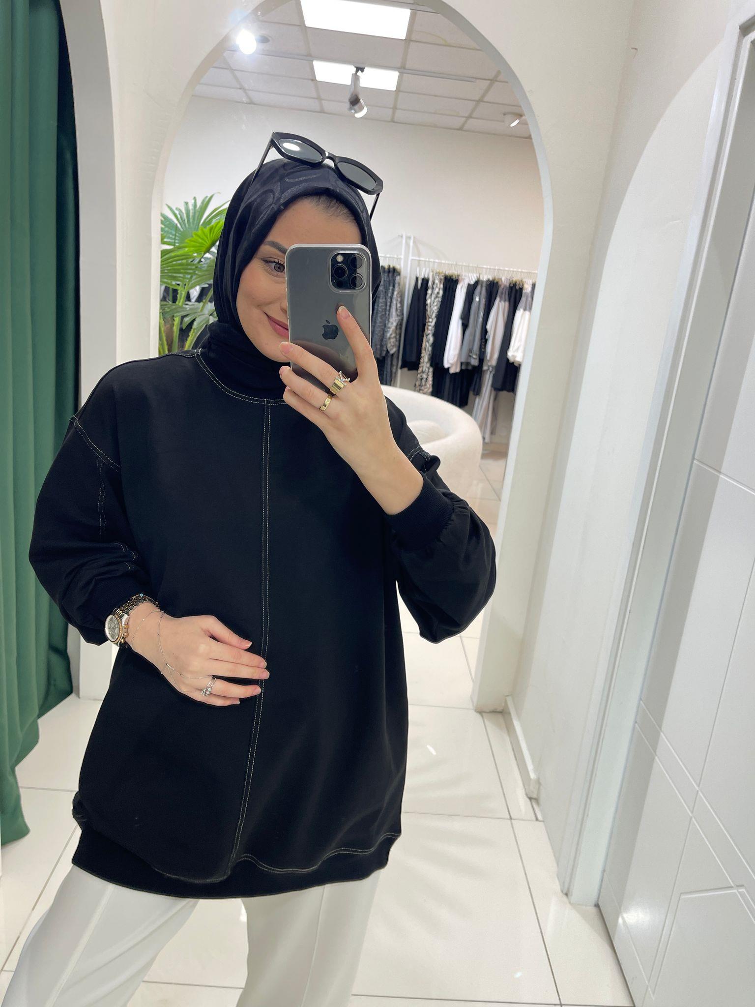 SweatshirtDİKİŞ DETAYLI SWEATSHİRT