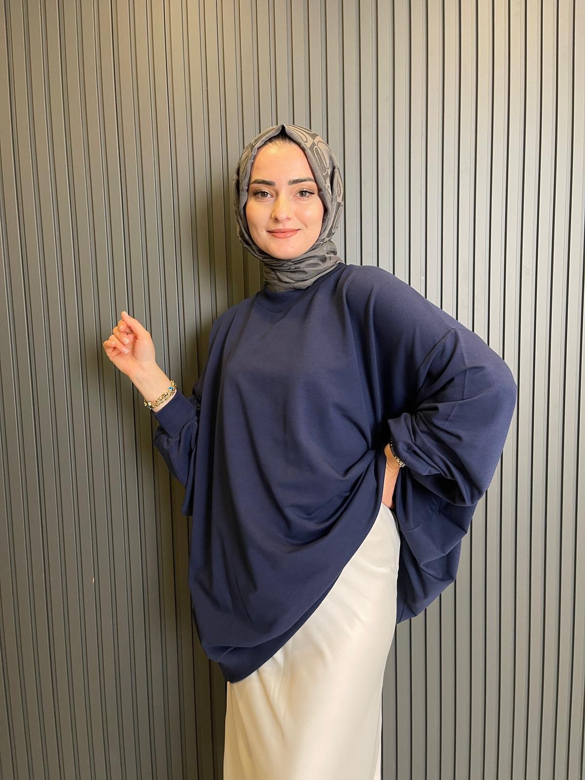 SweatshirtİKİ İPLİK OVERSİZE SWEAT