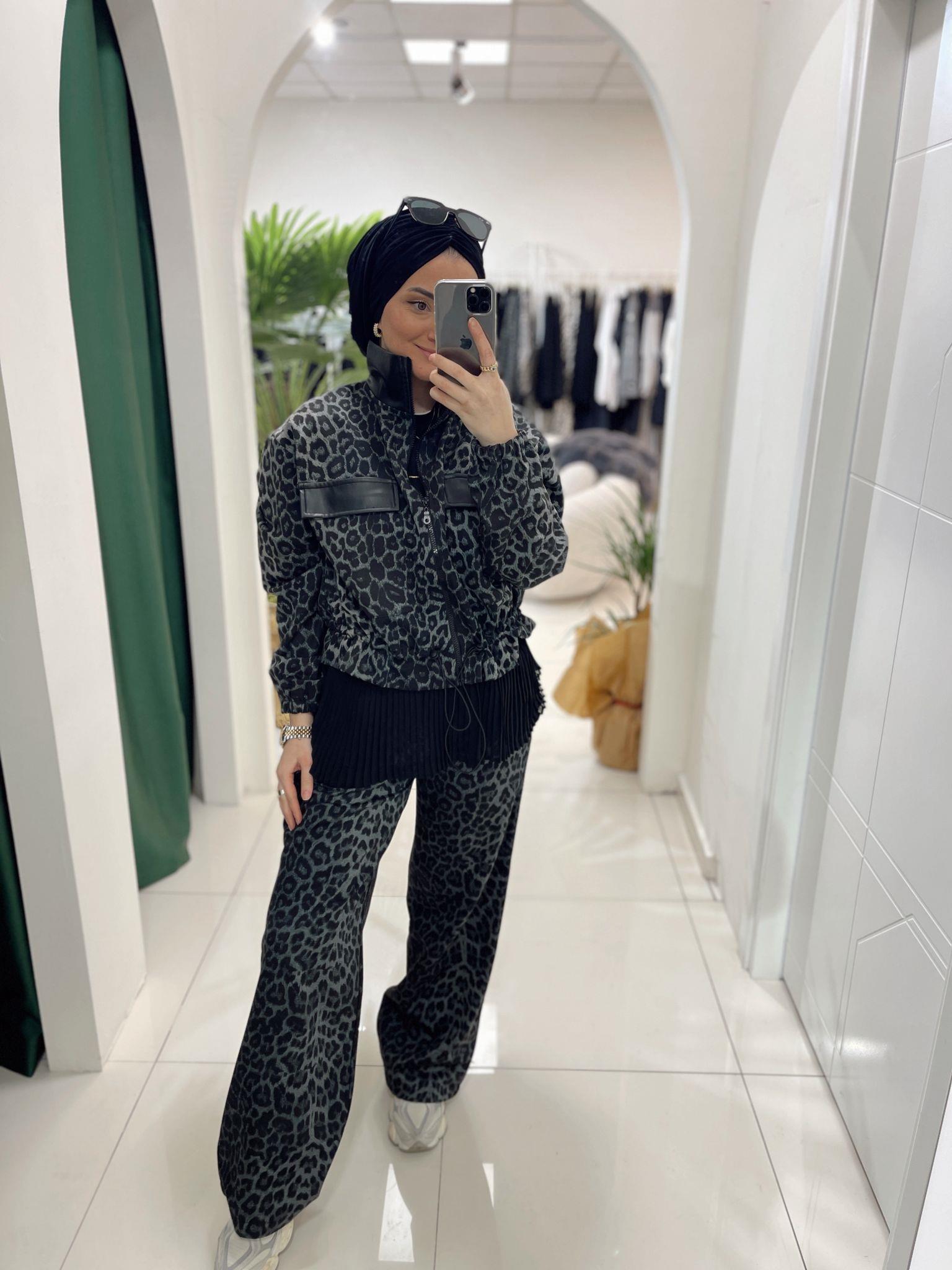 TAKIMDESENLİ BOMBER CEKET TAKIM