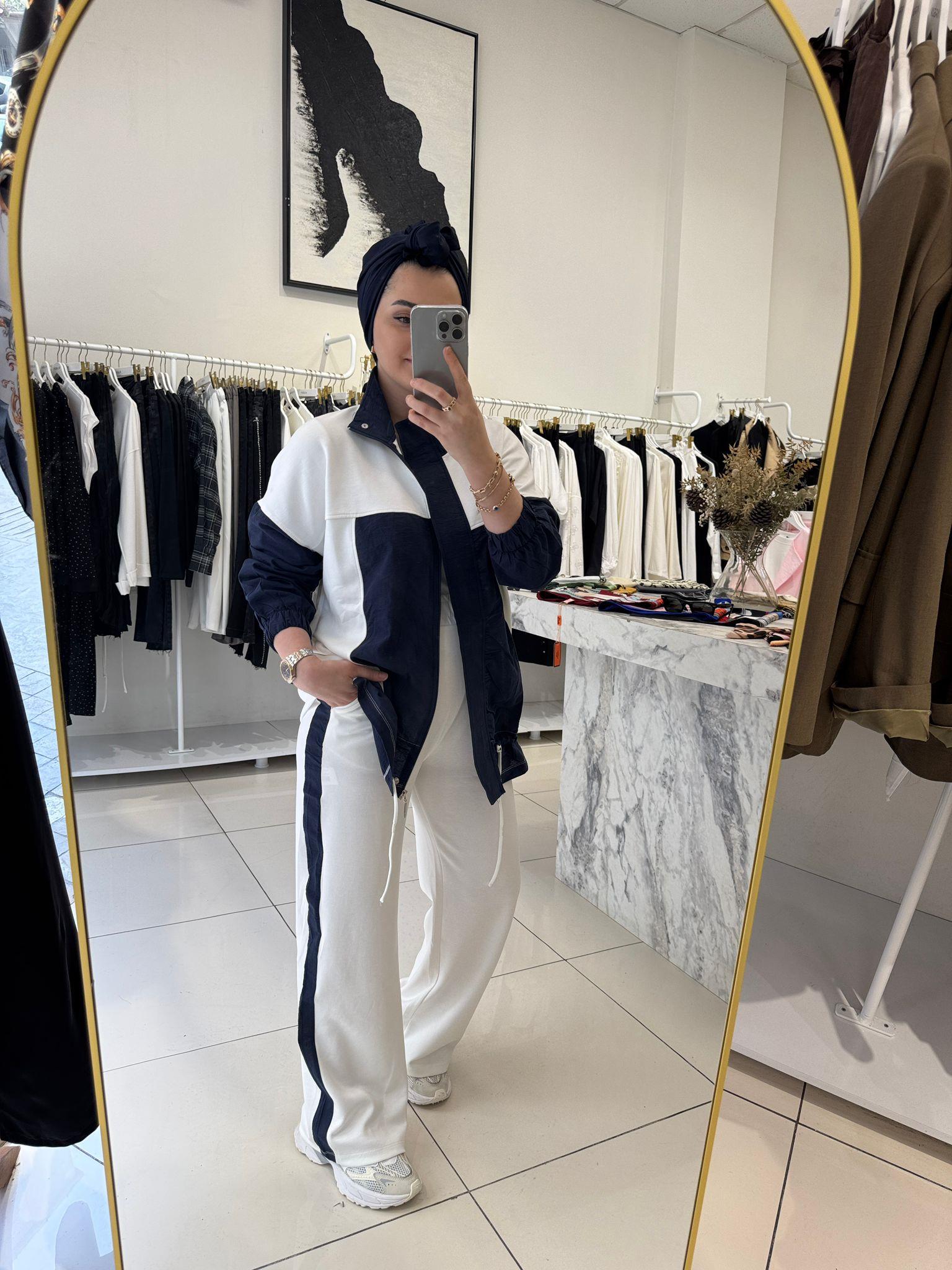 TAKIMGARNİ DETAYLI BAĞCIKLI TAKIM 