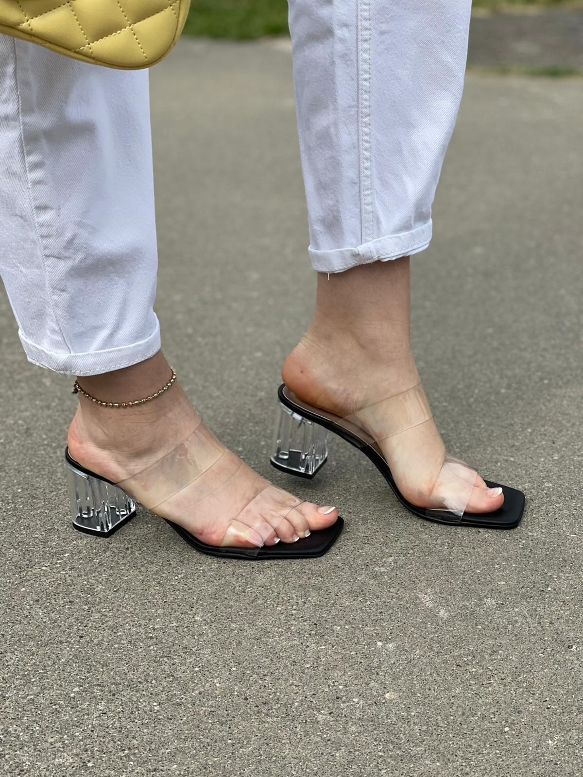 TERLİK NONWOVENŞeffaf Çift Bant Terlik