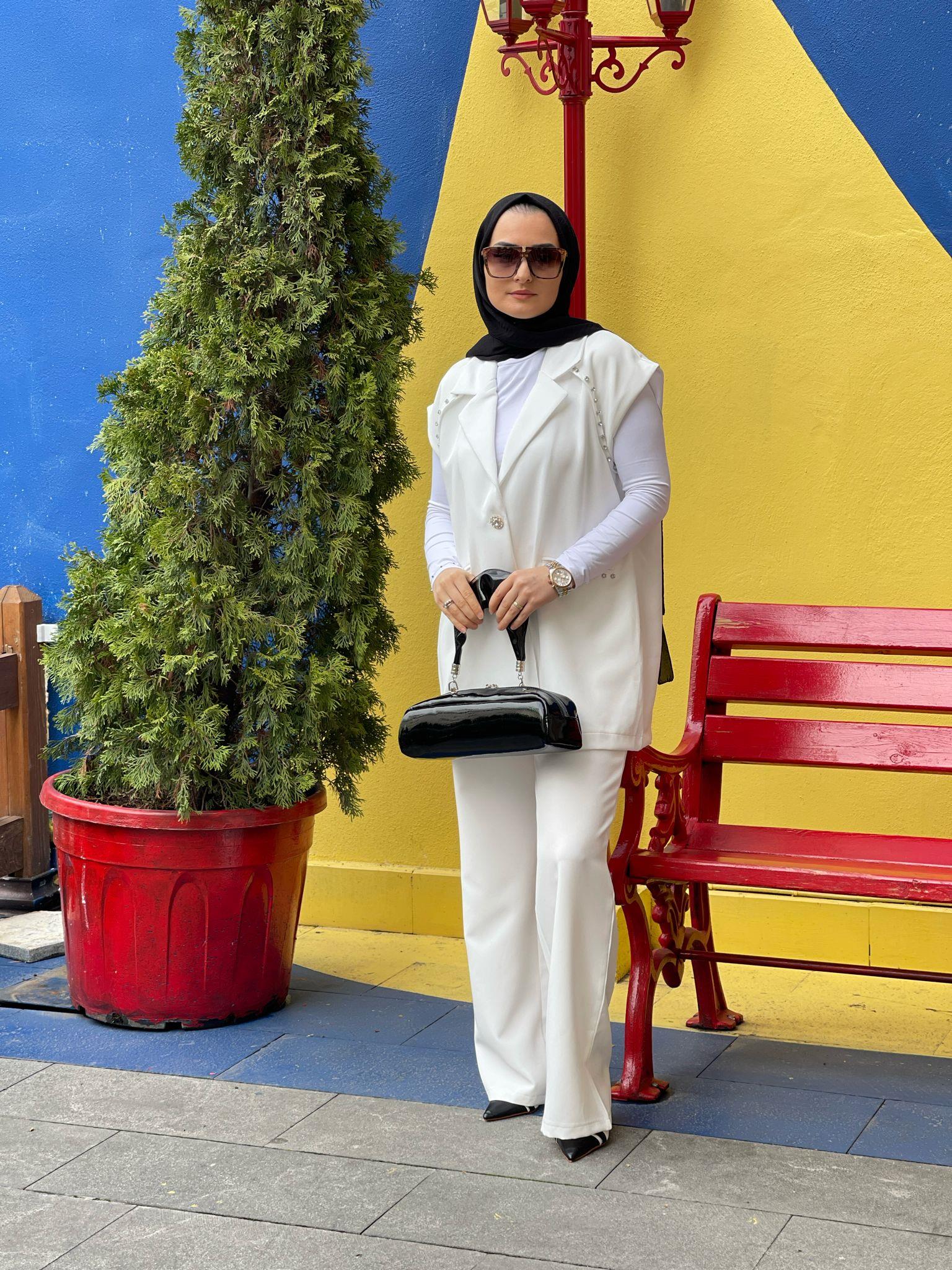 YelekOMUZ KISMI TAŞLI 
