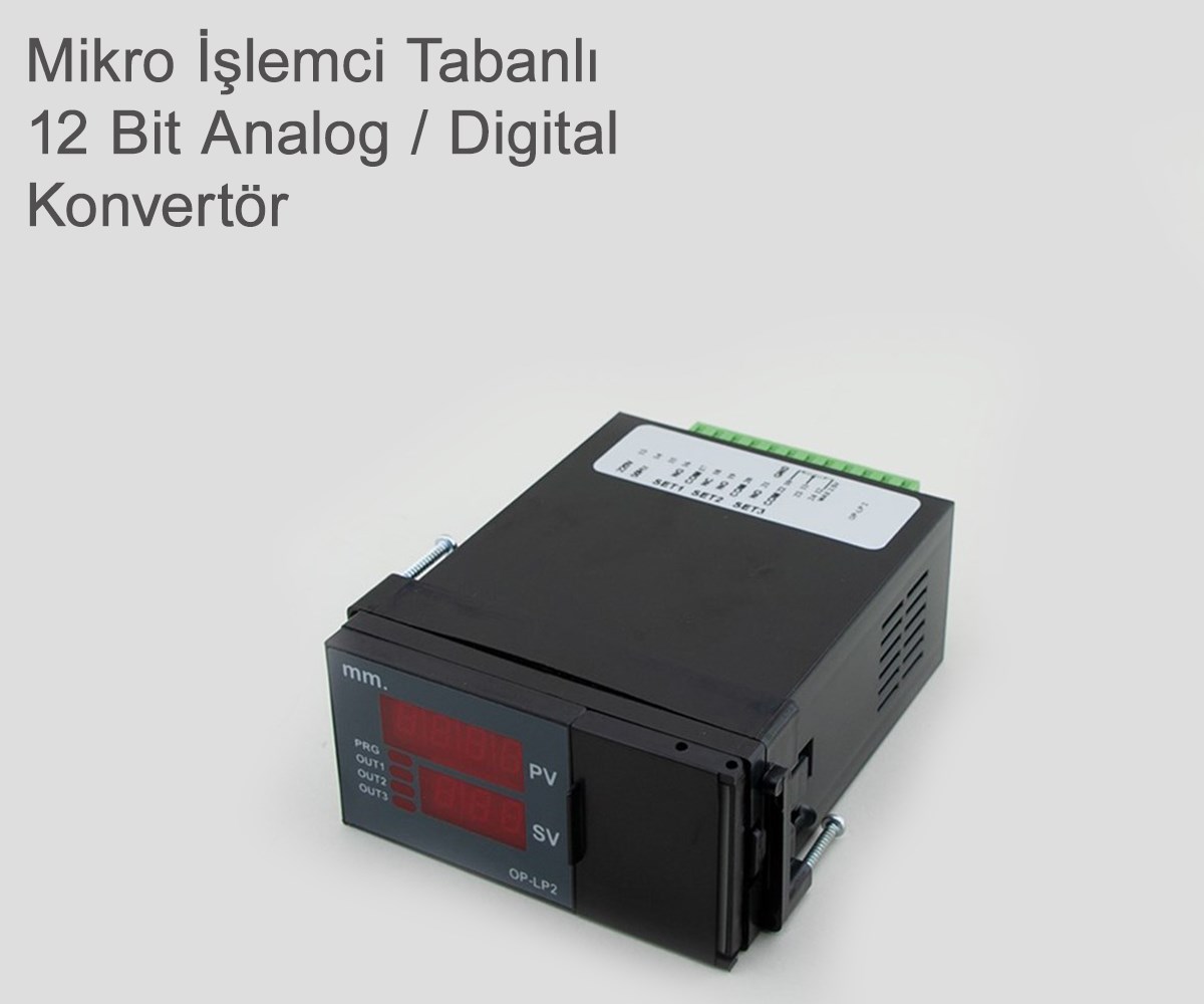 Pozisyon Ölçme ve Kontrol OP-LP2 Model Pozisyon Kontrol Cihazı