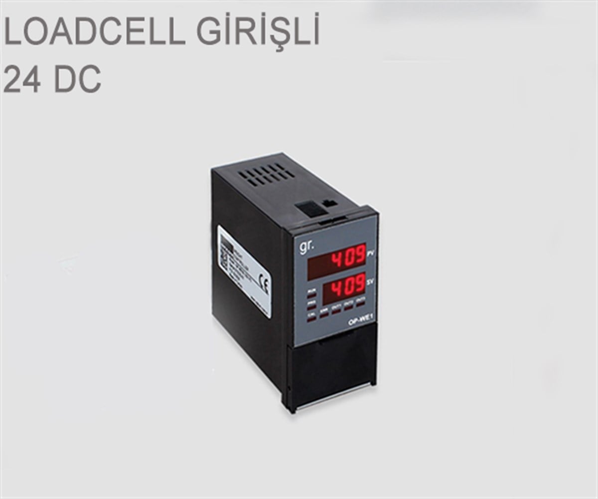 Ağırlık Kontrol OP-WE1B 24DC 48X96mm Ağırlık Kontrol Cihazı