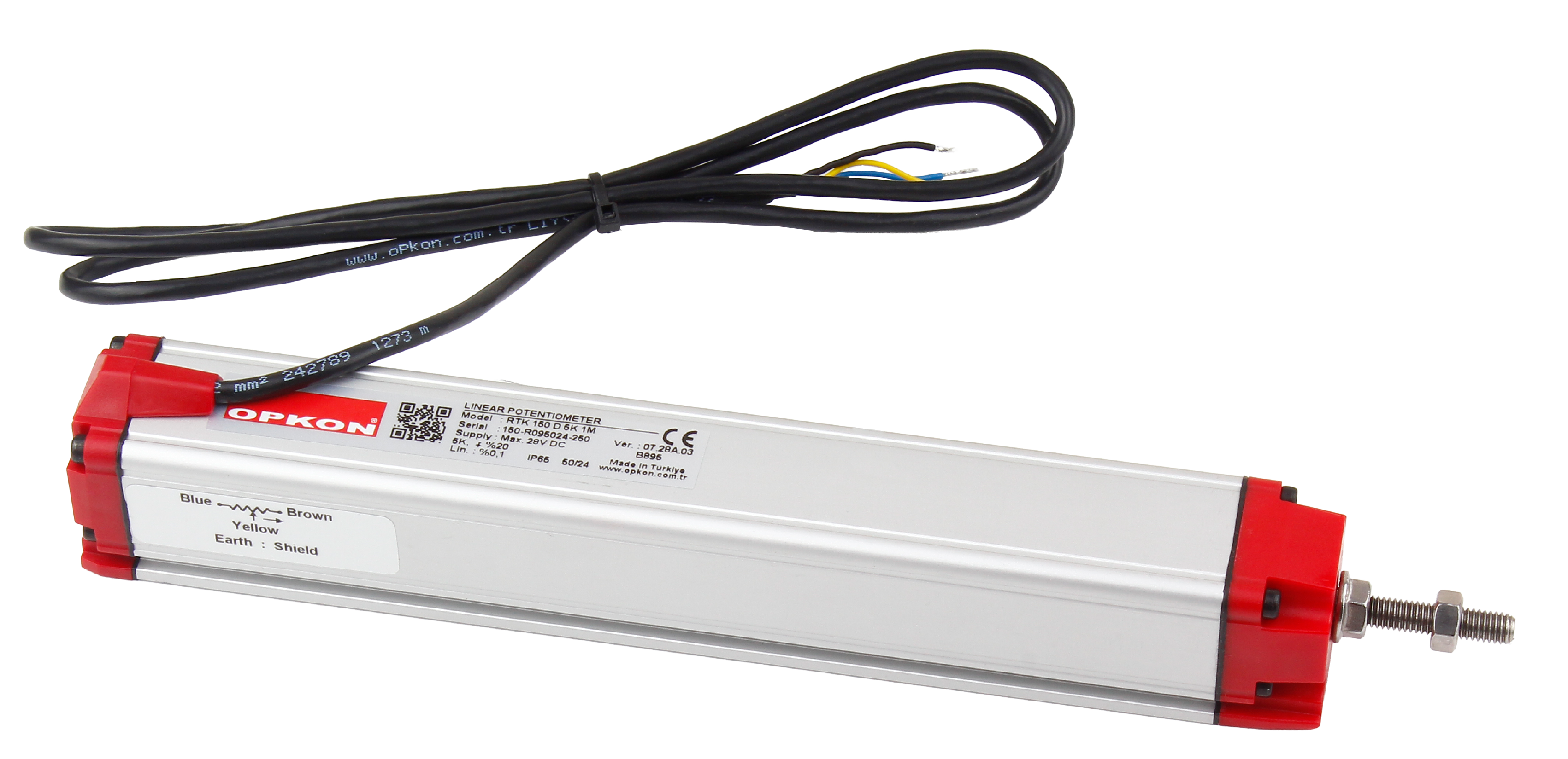 Uzun Strok SeriRTK Model Lineer Potansiyometre