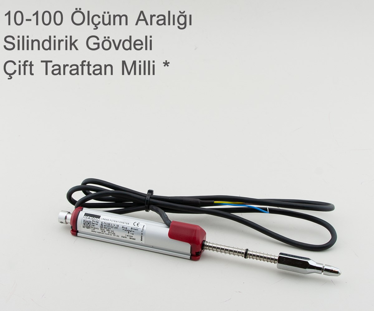 İnce Gövdeli- Kısa StrokSLPKS Model Lineer Potansiyometre