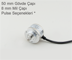İnkremental EnkoderlerPRI 50AR Model Optik Rotary inkremetal Enkoder