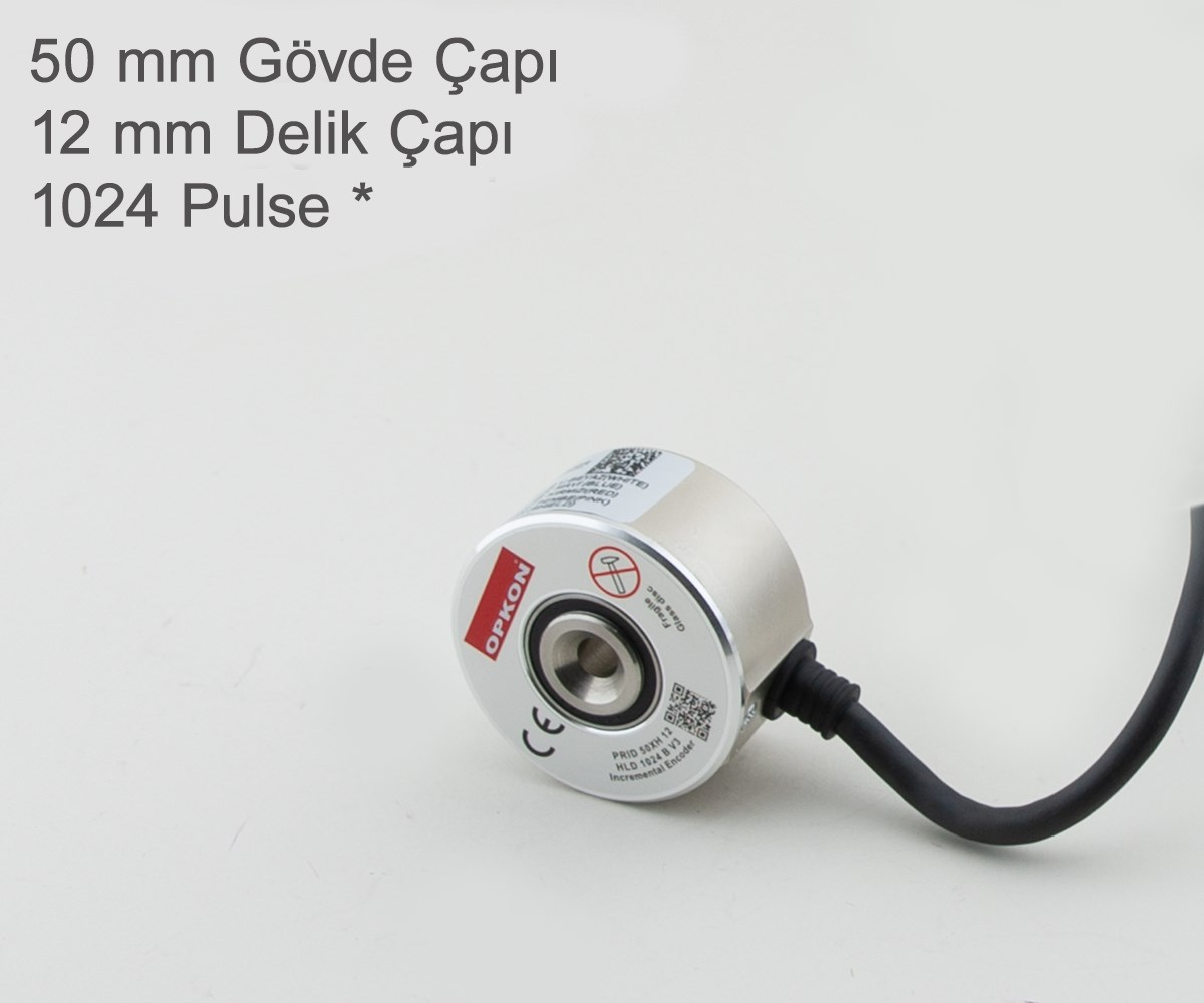 İnkremental EnkoderlerPRI 50XH12 HLD 1024 B V3 7MR SL-RF