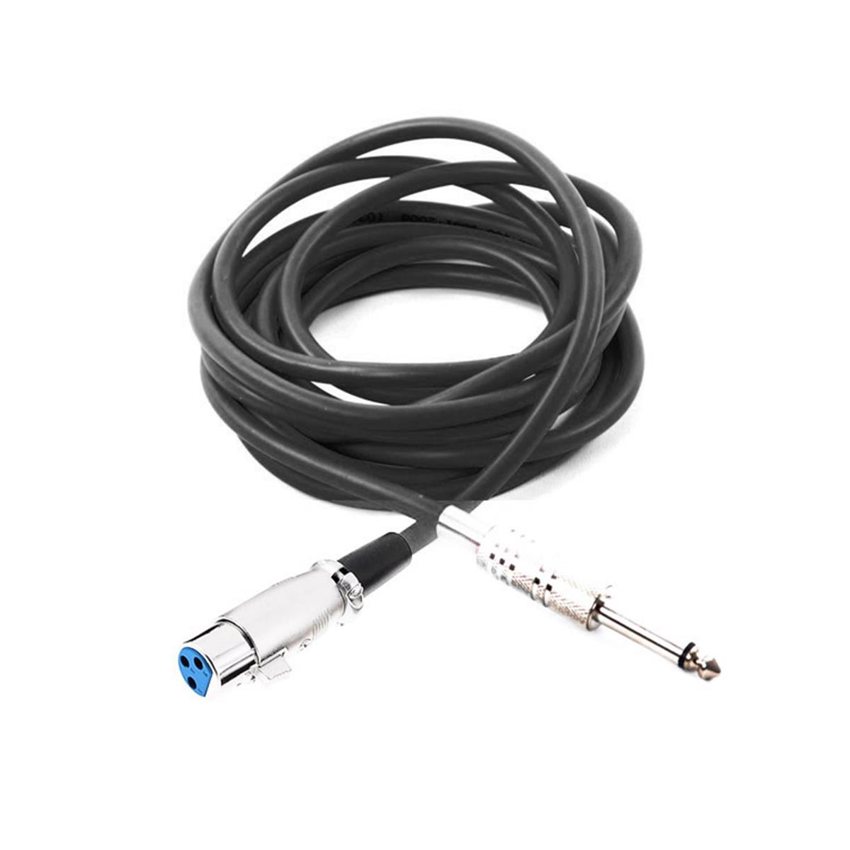 Kablo Mikrofon Pro 10 Metre Siyah KJM10BK