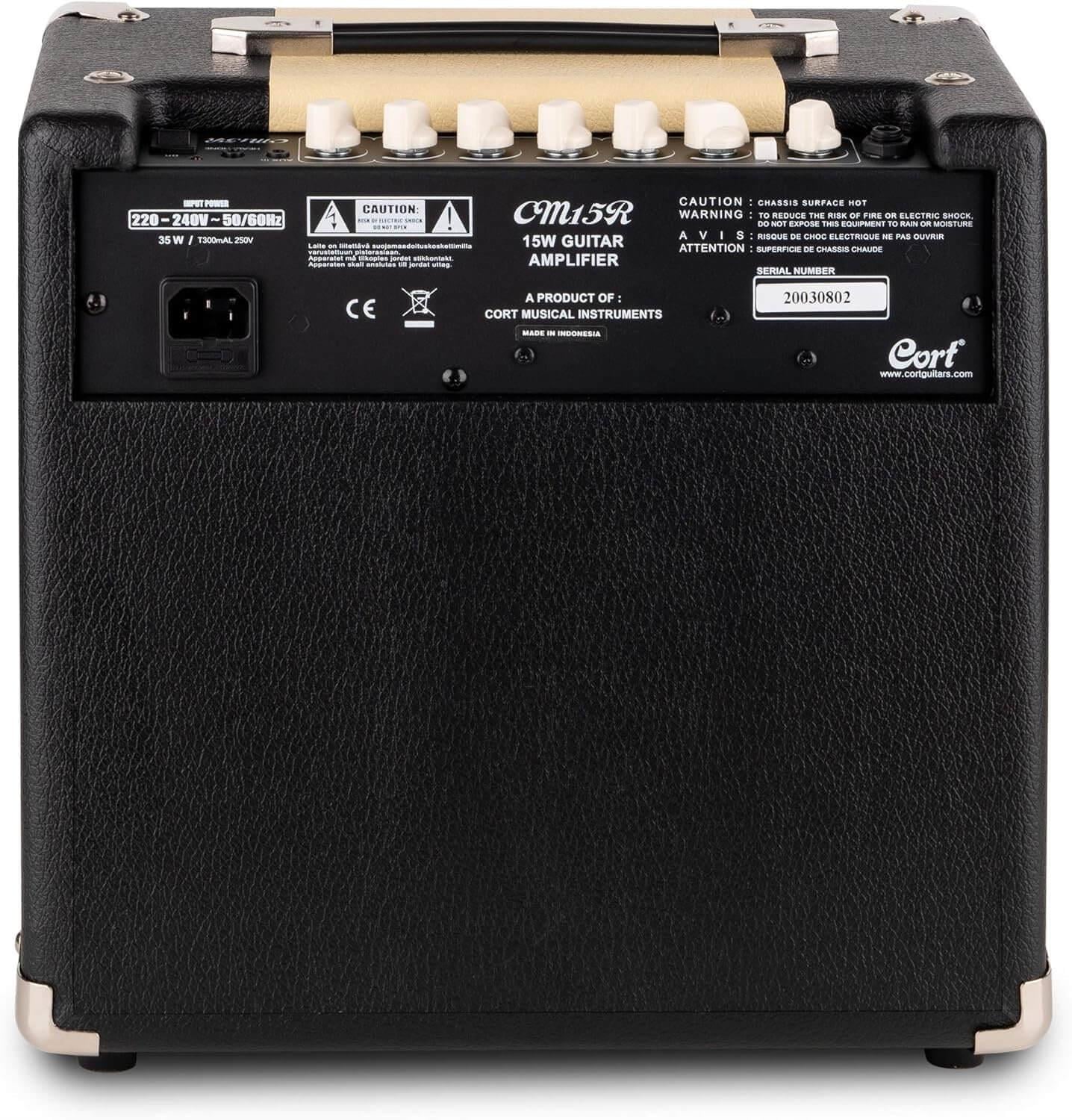 Cort CM15RBK Elektro Gitar Amfisi 15 Watt