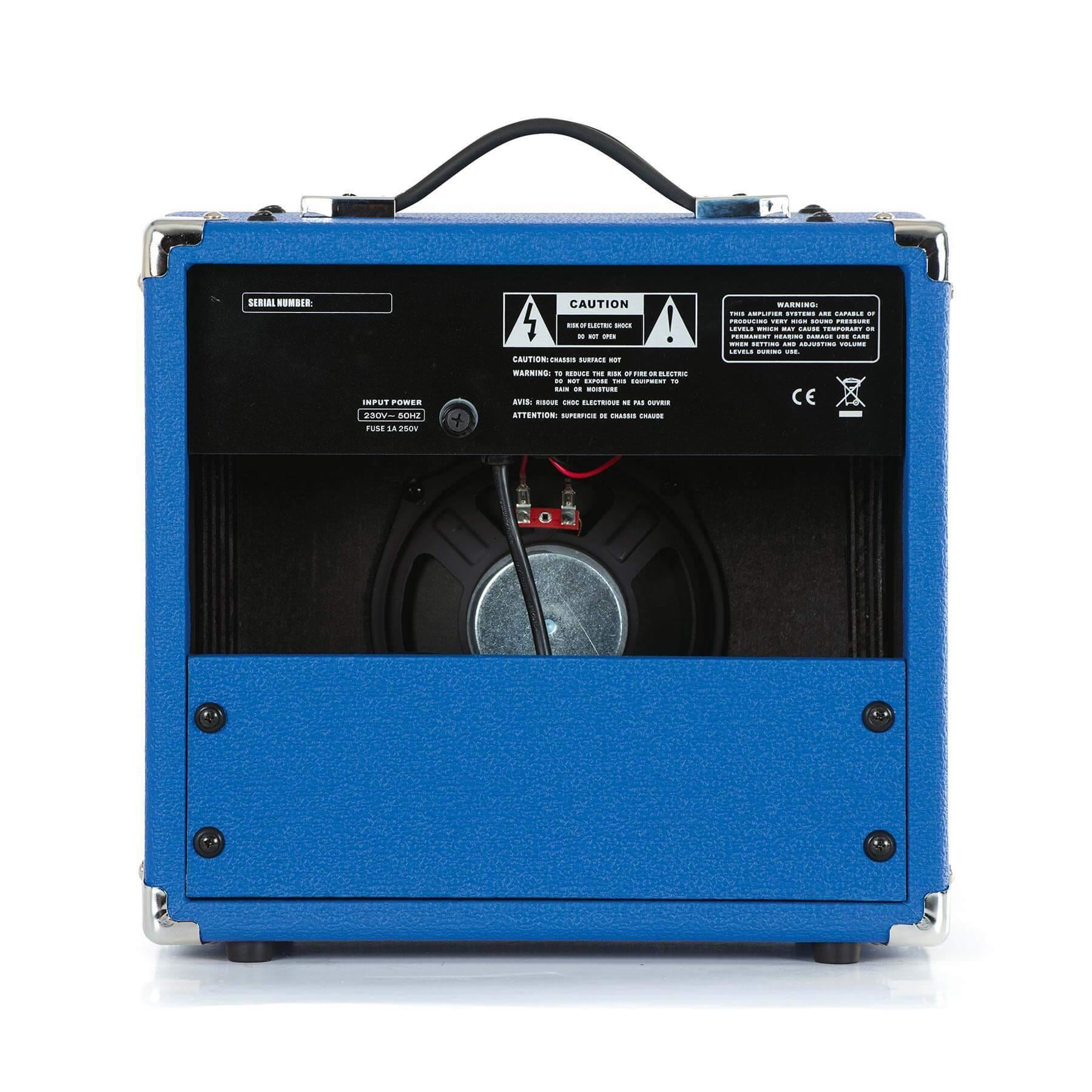Echoban GA15 15 Watt Mavi Gitar Amfisi