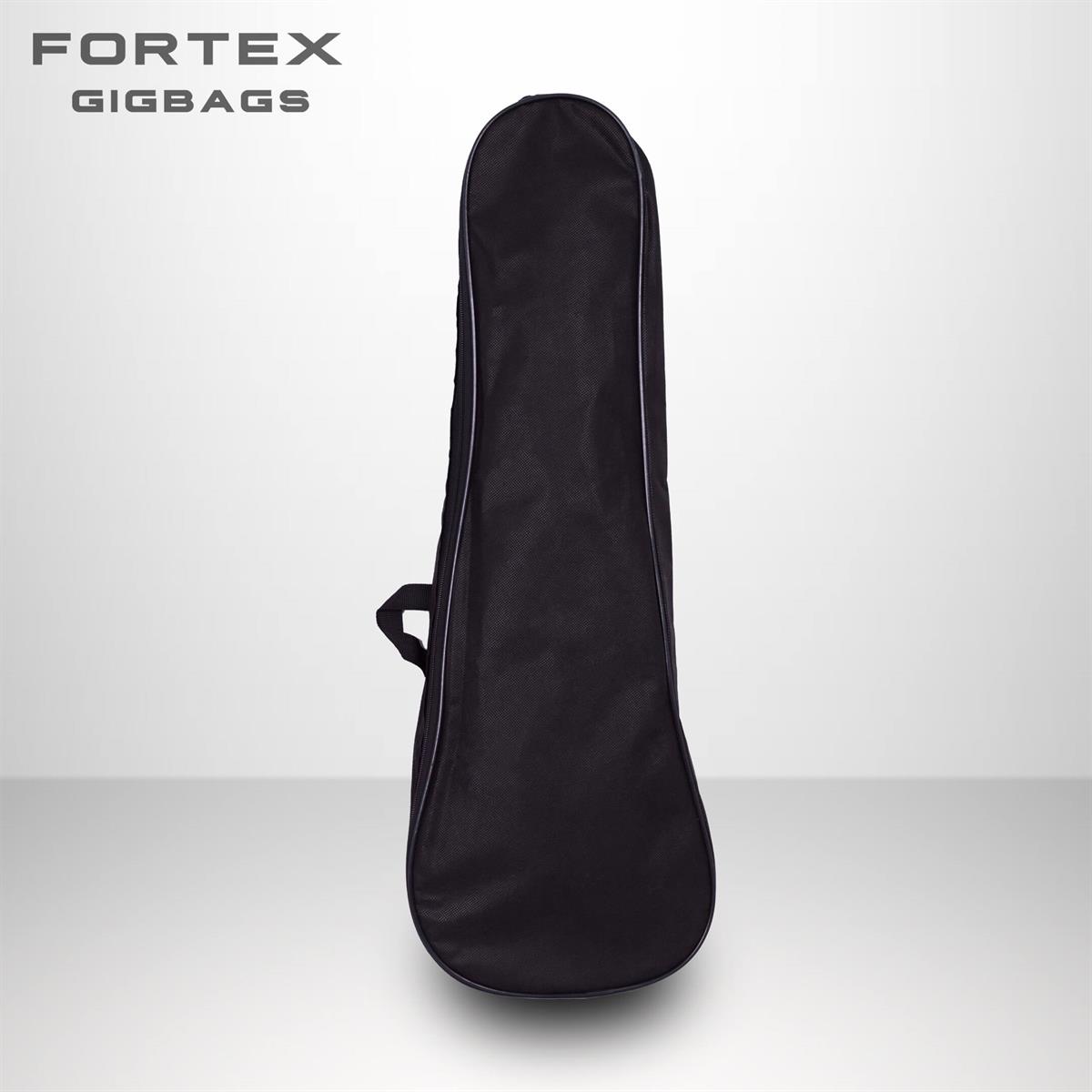 Fortex 100 Serisi Soprano Ukulele Kılıfı Siyah