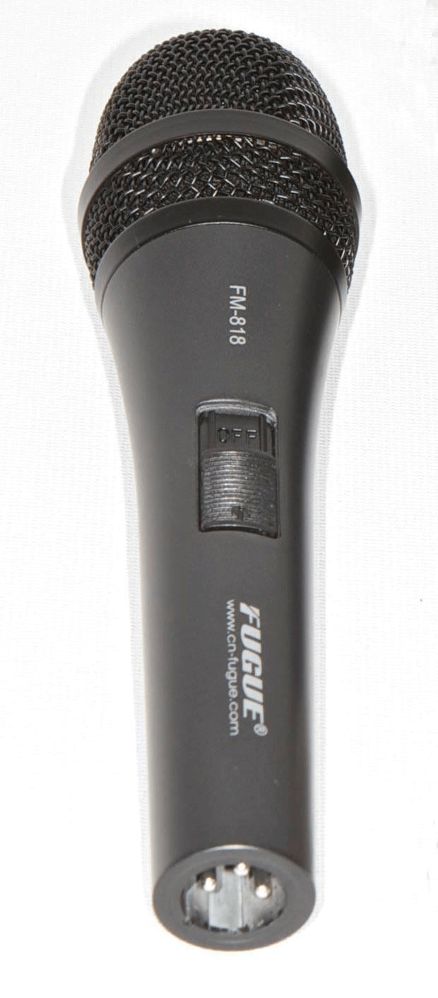 Fugue FM-818 Kablolu Dinamik Tek Yönlü 600 OHM Mikrofon