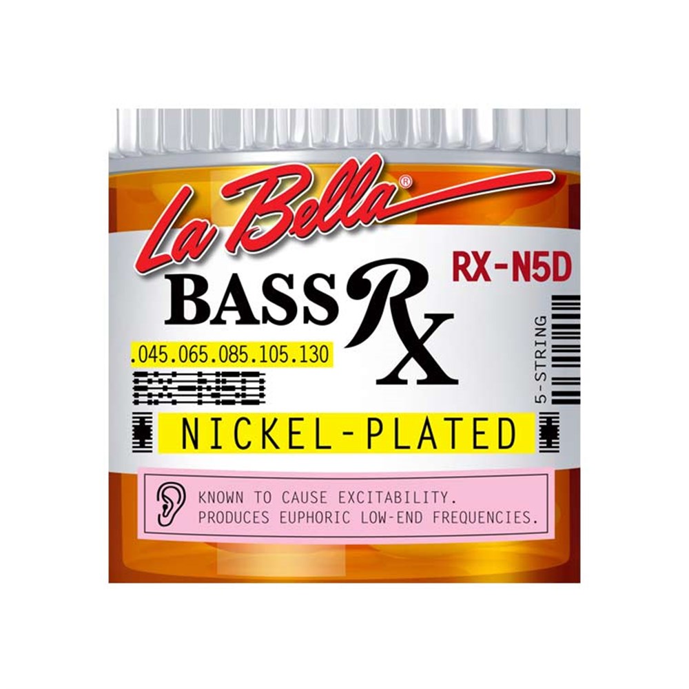 Labella RX-N5D Bas Gitar Teli 5 Telli 0,45