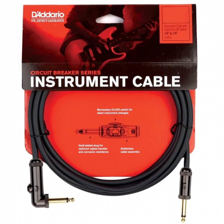 Planet Waves PWAGRA10 Devre Kesicili  Enstrüman Kablosu 3,05 Metre