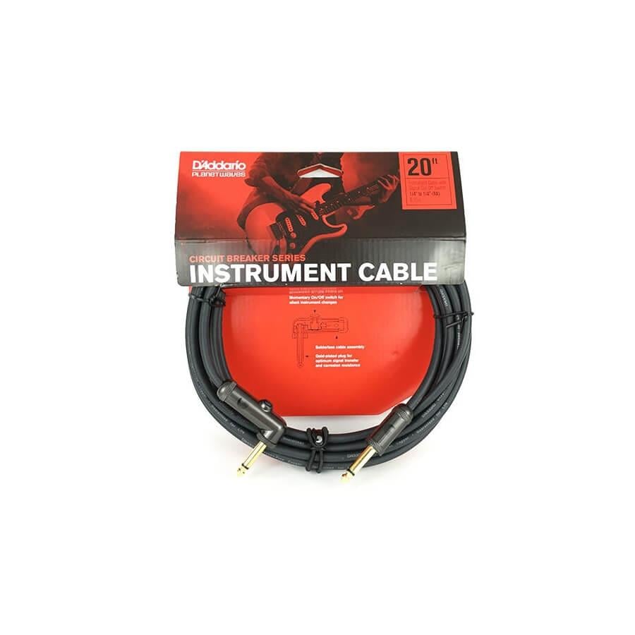 Planet Waves PWAGRA20 Enstrüman Kablosu Devre Kesicili 6 Metre 