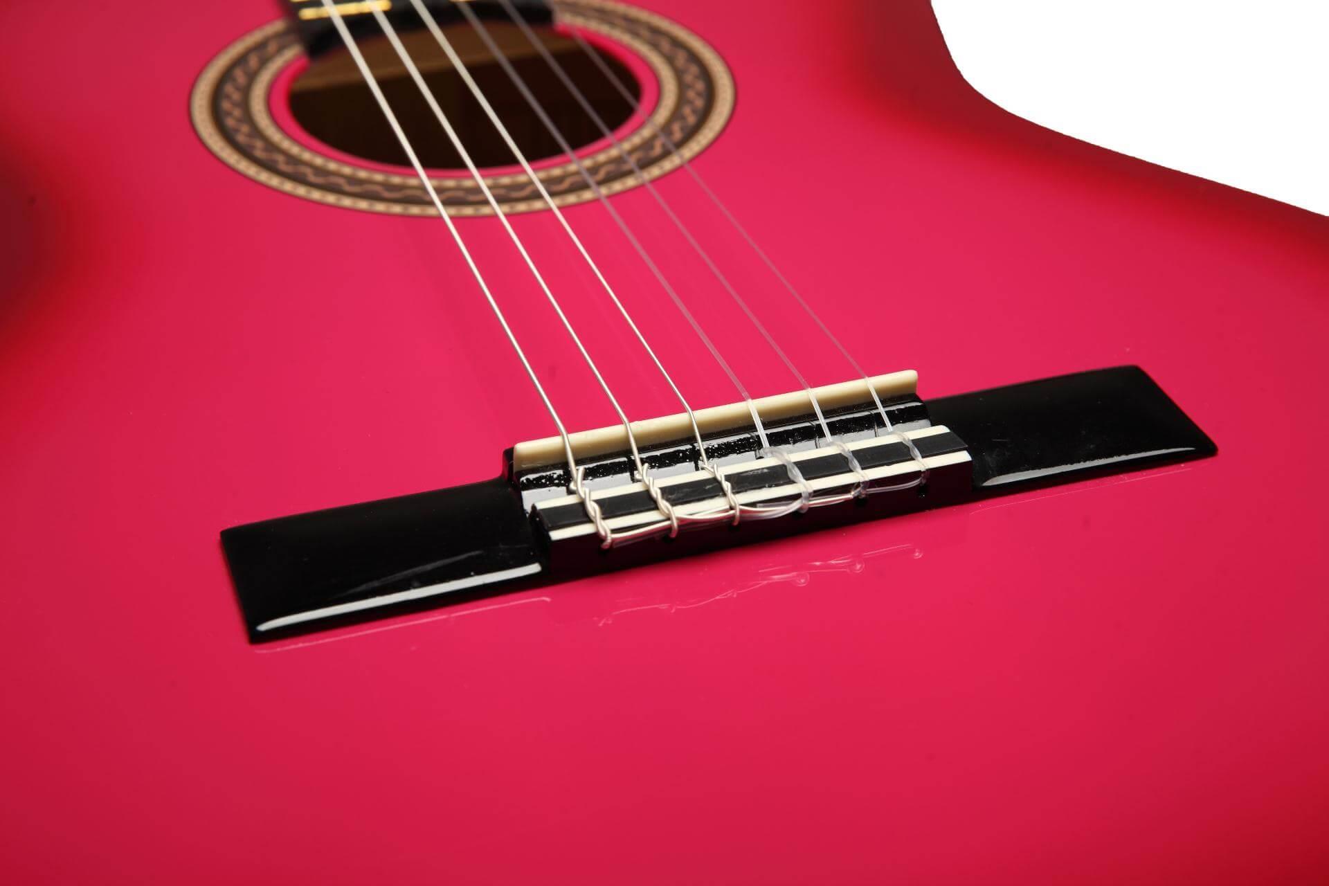 Valencia VC104TPKS Klasik Gitar 4/4 Pembe Sunburst