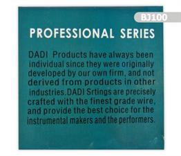 Dadi BJ100 Banjo Takım Tel