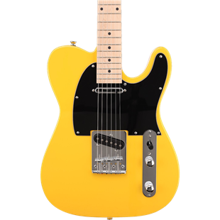 Arrow Telico TL 11 Elektro Gitar Peanut Butter Maple/Black