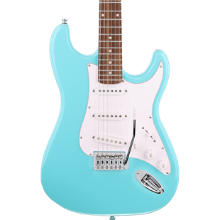 Arrow Tonecaster ST 111 Elektro Gitar Seafoam Rosewood/White