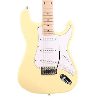 Arrow Tonecaster ST 111 Elektro Gitar Biscuit Maple/White