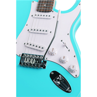 Arrow Tonecaster ST 111 Elektro Gitar Seafoam Rosewood/White