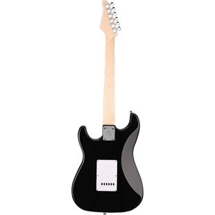 Arrow Tonecaster ST 111 Elektro Gitar Abyss Black Rosewood/White
