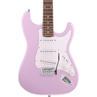 Arrow Tonecaster ST 111 Elektro Gitar Bubblegum Rosewood/White