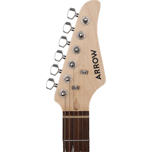 Arrow Tonecaster ST 211 Elektro Gitar Biscuit Rosewood/White