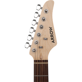 Arrow Tonecaster ST 211 Elektro Gitar Abyss Black Rosewood/T-shell