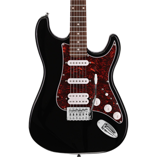 Arrow Tonecaster ST 211 Elektro Gitar Abyss Black Rosewood/T-shell