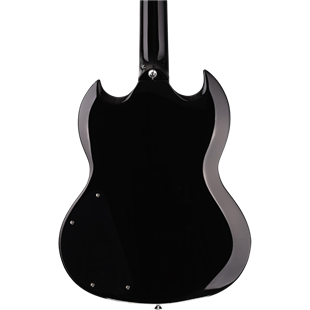 Arrow Twincut SG22 Elektro Gitar Abyss Black Rosewood/Black