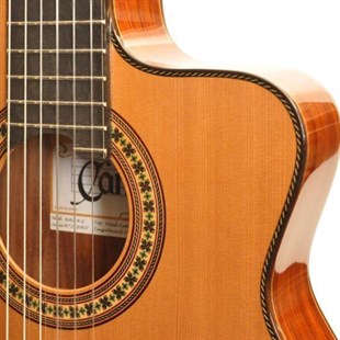 Camps NAC4 Elektro Klasik Gitar Sedir Kapak Pro-Blend