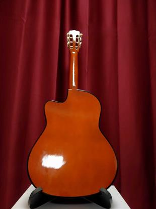 Clam C50 Klasik Gitar Cutaway Natural 