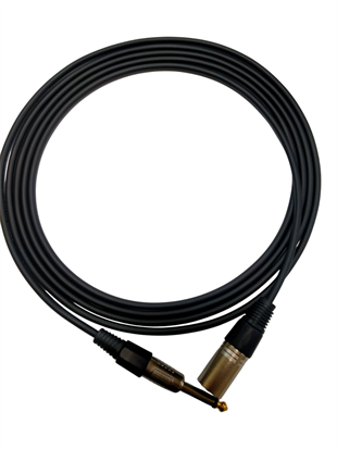 Clam CL-CJXLRE 6,3 mm Mono / XLR Erkek 6 Metre Enstrüman Kablosu