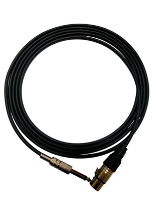 Clam CL-SJXLRD15 6,3 mm Mono / XLR Dişi 1,5 Metre Enstrüman Kablosu