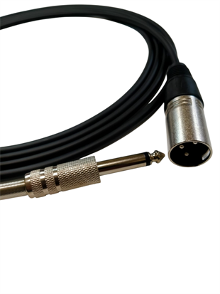 RHN CL-SJXLRE10 6,3 mm Mono Jak–XLR Erkek 10 Metre Enstrüman Kablosu