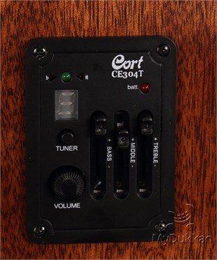 Cort AD880CEBK Elektro Akustik Gitar Siyah Ladin Kapak