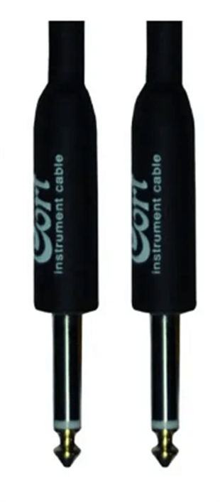 Cort CA525BL Enstrüman Kablosu Şeffaf Mavi Gürültüsüz 5 Metre