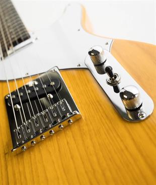 Cort Classic Tc Sbn Natural Elektro Gitar 