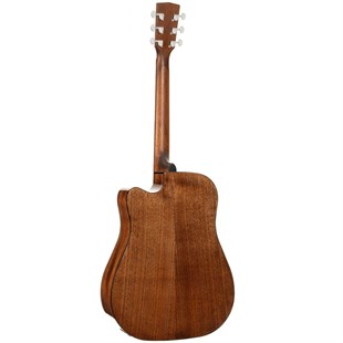 Cort EARTH60CENAT Elektro Akustik Gitar Naturel Cutaway
