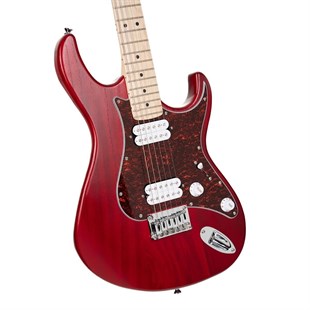 Cort G100HHOPBC Elektro Gitar Open Pore Black Cherry