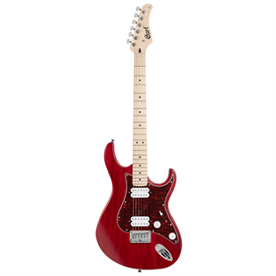Cort G100HHOPBC Elektro Gitar Open Pore Black Cherry