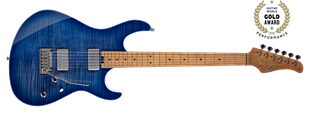 Cort G290FAT II BBB Elektro Gitar Parlak Mavi